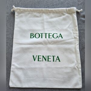 Bottega Veneta Dust Bag with Green Logo